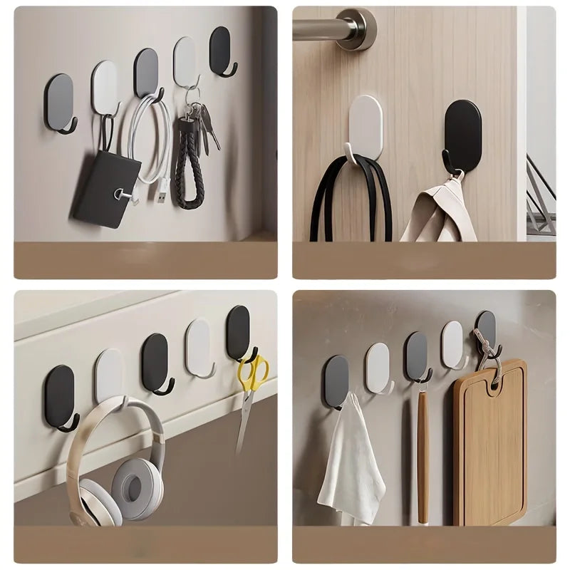 SWANS Heavy Duty Self-Adhesive Wall Hooks – No-Drill Adhesive Wall Hooks SWANS