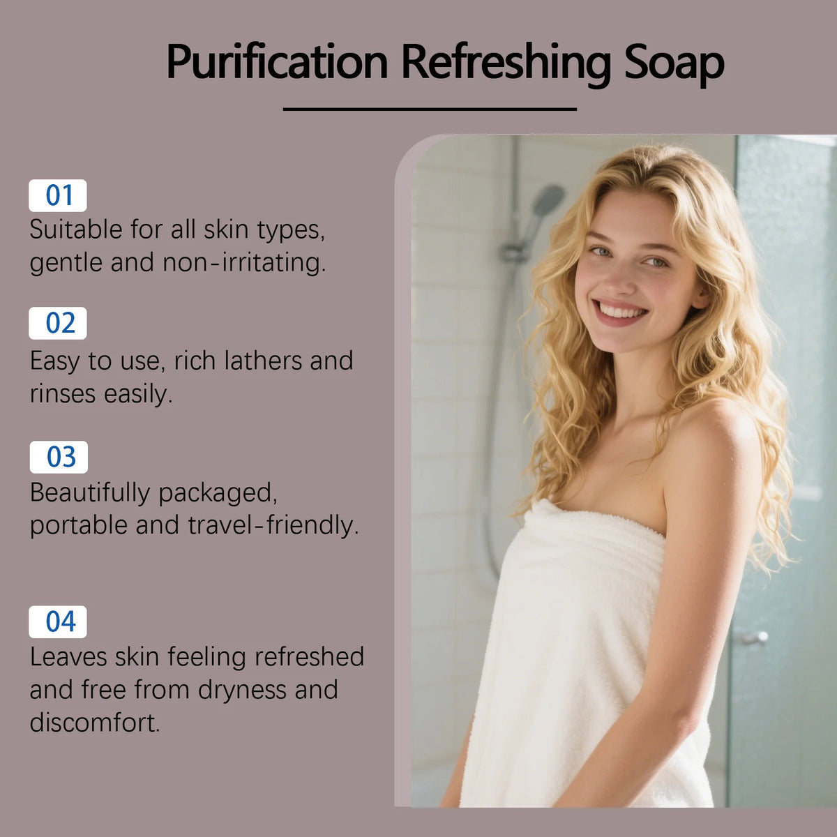 West&Month Persimmon Cleansing Soap – Brightening Body Bar Cleansing Bar Soap SWANS