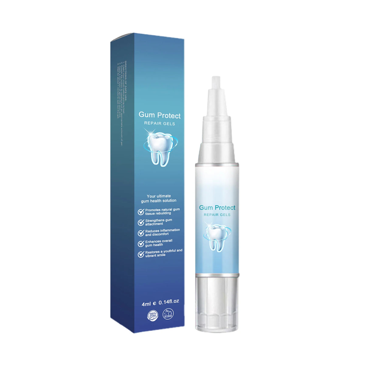 SWANS Tooth Repairing Gel – Gum Care & Teeth Whitening Pen Oral Care Gel SWANS 4ml boxed