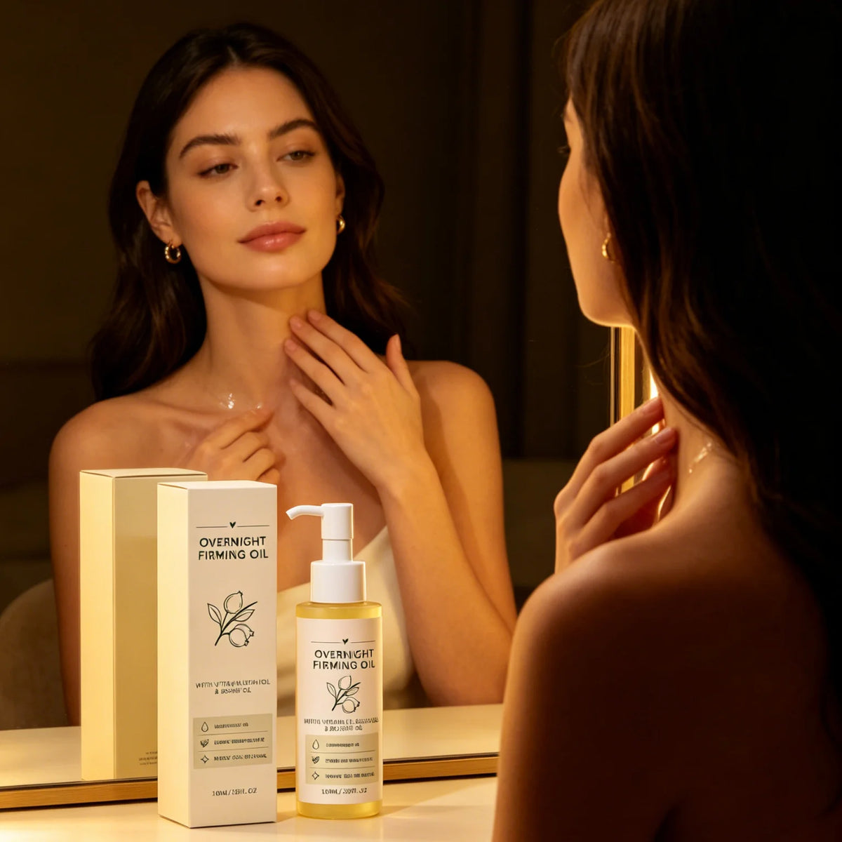 Overnight Firming Body Oil – Vitamin C, Bakuchiol & Rosehip Firming Body Oil SWANS