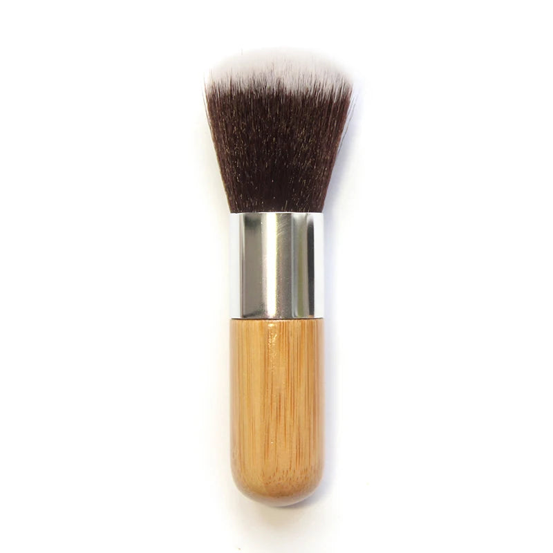 KuZHEN Flat Top Makeup Brush – Foundation, Blush & Powder Makeup Brush SWANS