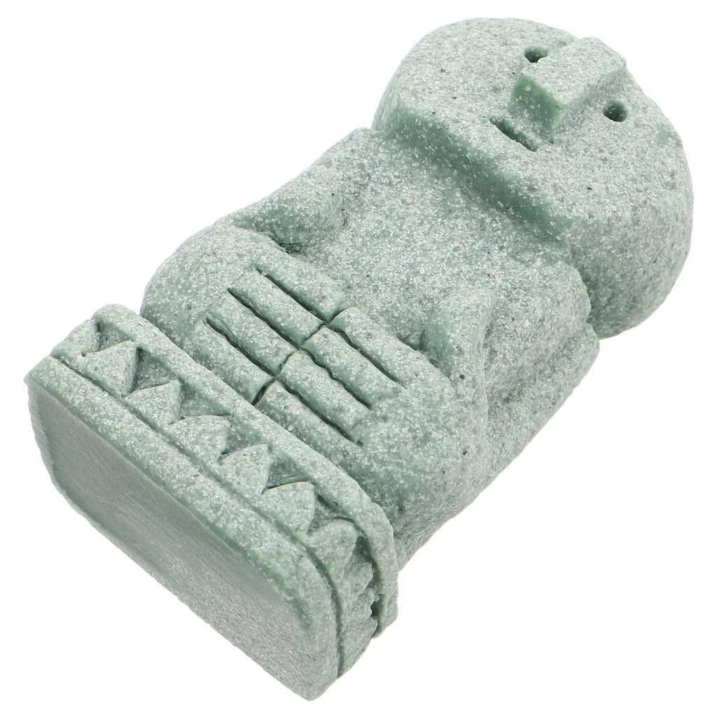 Miniature Thinking Man Zen Garden Statue – Balinese Decor Garden Figurine SWANS