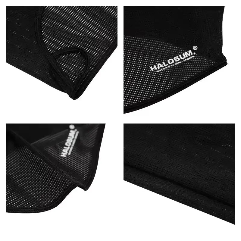 Ice Silk Balaclava Full Face Mask – UV Sun Protection Face Mask Balaclava SWANS