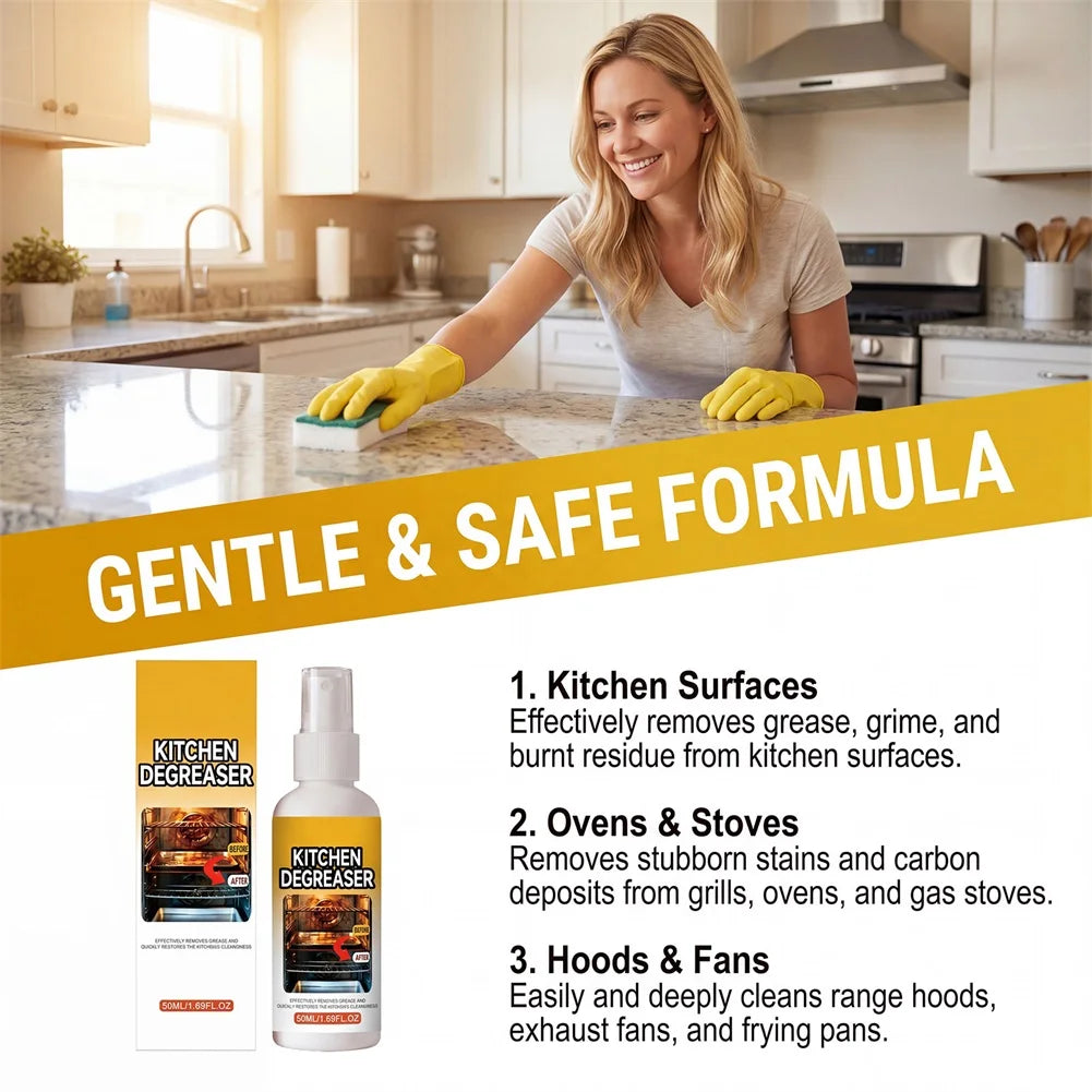 SWANS Oven Cleaning Foam Spray – Kitchen Degreaser 50ml Kitchen Degreaser Spray SWANS