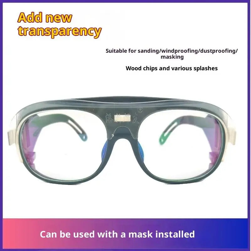 Anti-Glare Welding Safety Glasses – PC Lens Eye Protection Welding Safety Glasses SWANS Transparent