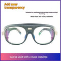 Anti-Glare Welding Safety Glasses – PC Lens Eye Protection Welding Safety Glasses SWANS Transparent