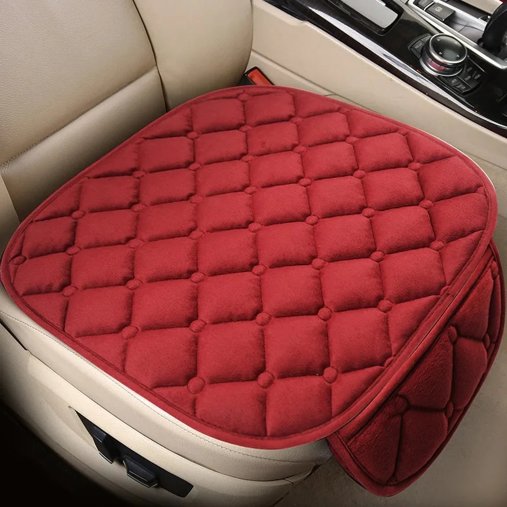 Universal Anti-Slip Car Seat Cushion – All-Season Front Cover Car Seat Cushion SWANS Red