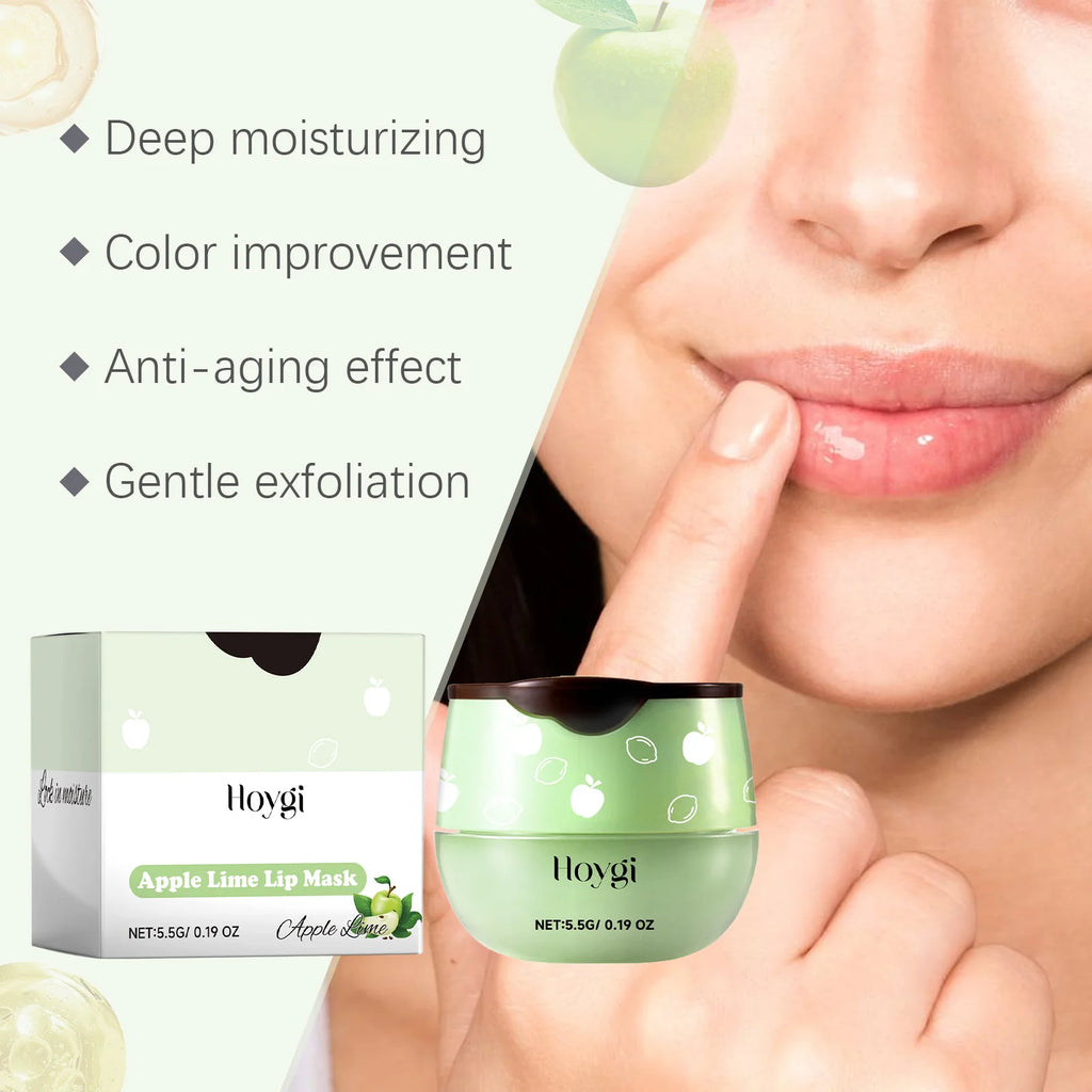 SWANS Green Apple Lip Mask – Moisturizing Nourishing Lip Care Lip Care Mask SWANS