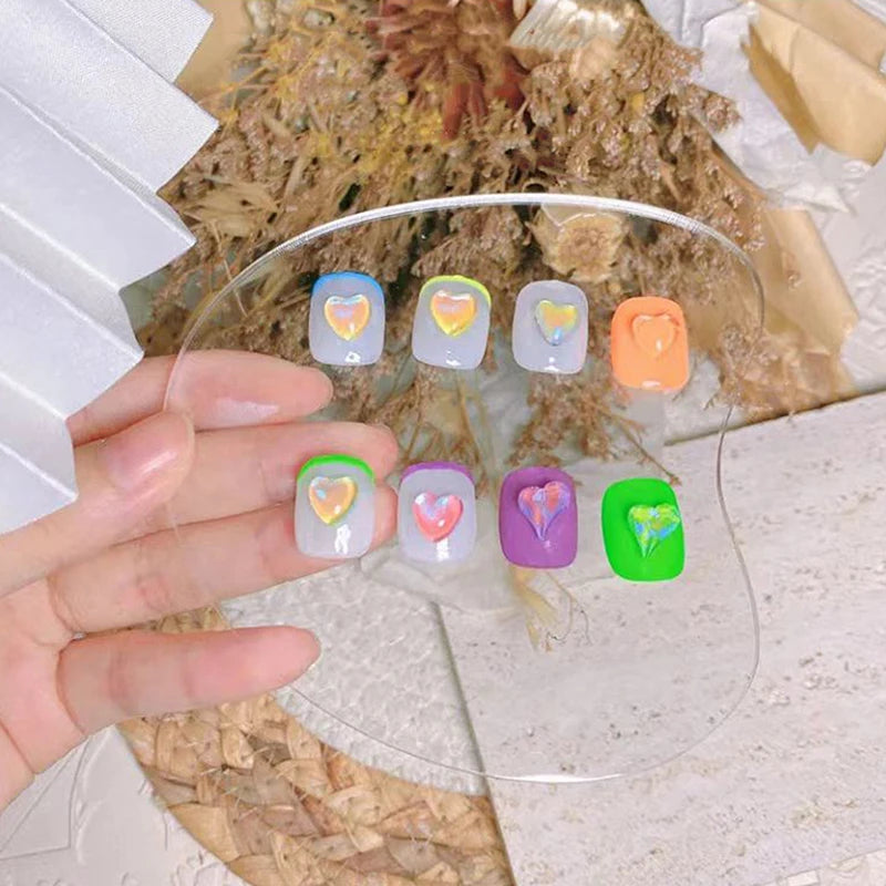 Acrylic Nail Art Color Palette – Multifunction Mixing Board Nail Art Palette SWANS