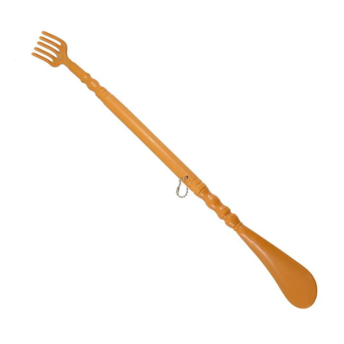 SWANS Back Scratcher 6-Pack – 48cm Plastic Handle Brown Back Scratcher SWANS