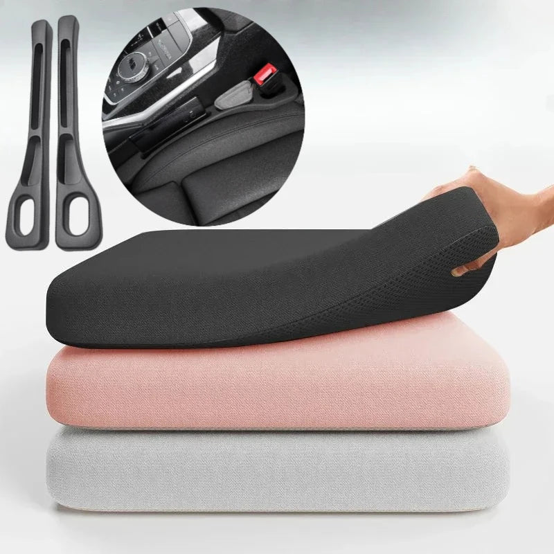 2-Pack Foam Car Seat Cushion & Gap Filler with Organizer Car Seat Cushion SWANS