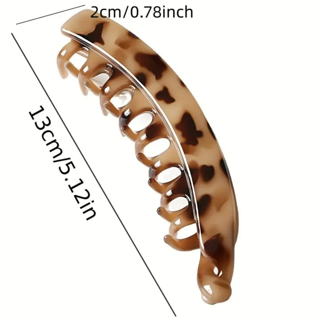 Tortoiseshell Hair Comb – Stylish Barrette for All Hair Types Hair Comb Barrette SWANS
