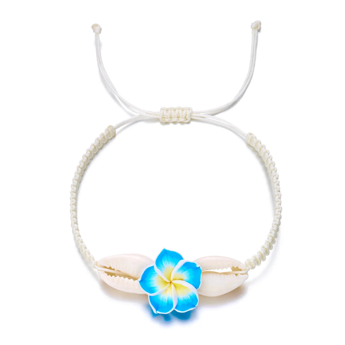 Tropical Flower Bracelet & Anklet – Bohemian Beach Jewelry Fashion Bracelet Anklet SWANS 2
