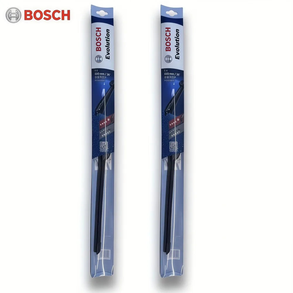 Bosch Evolution Wiper Blades U/J-Hook 14"–26" Streak-Free Car Wiper Blades SWANS