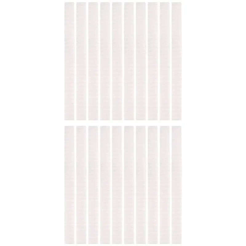 20-Pack Makeup Brush Guards Mesh Protector Sheaths – White Makeup Brush Guards SWANS white