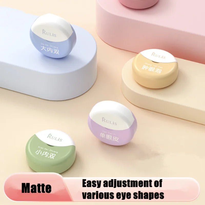 Invisible Double Eyelid Tape – Olive Fiber Lift Stickers Eyelid Lift Tape SWANS