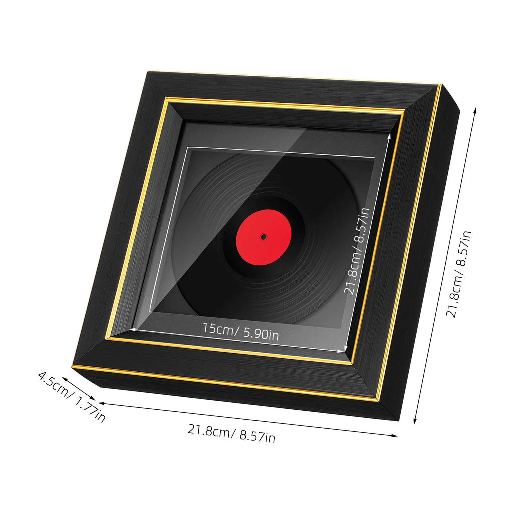 Vinyl Record & CD Display Frame – Wall Mount or Tabletop Record Display Frame SWANS