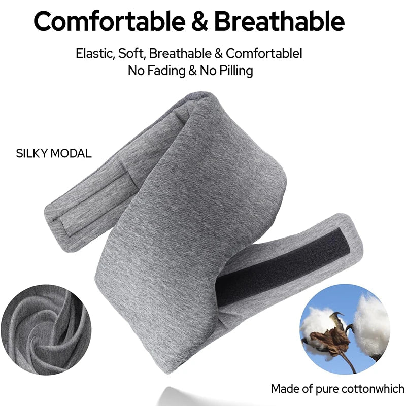 SWANS Cotton Sleep Mask – Soft Breathable Adjustable Eye Cover Sleep Eye Mask SWANS