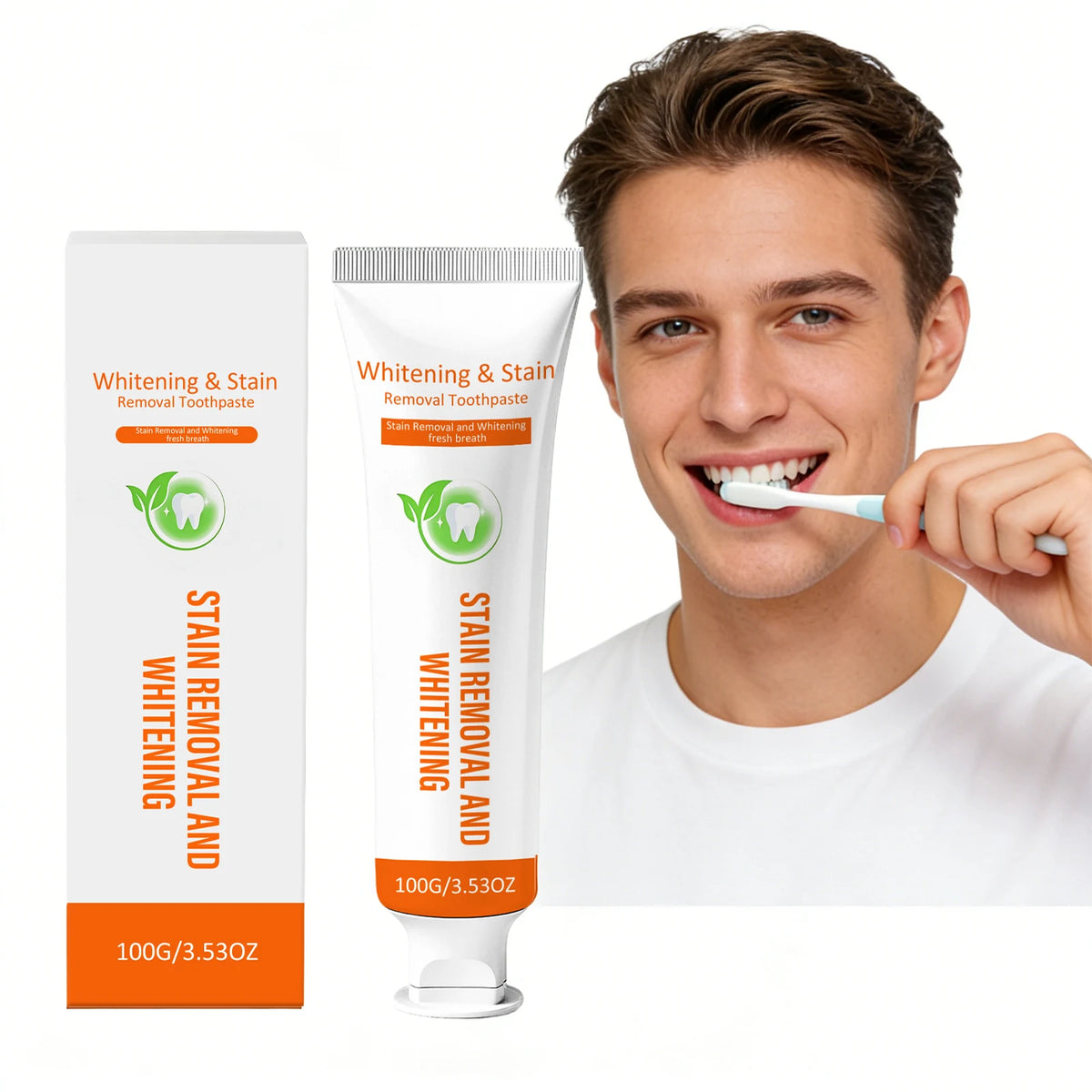 SWANS Whitening Toothpaste – Stain Removal & Gum Care 100g Whitening Toothpaste SWANS