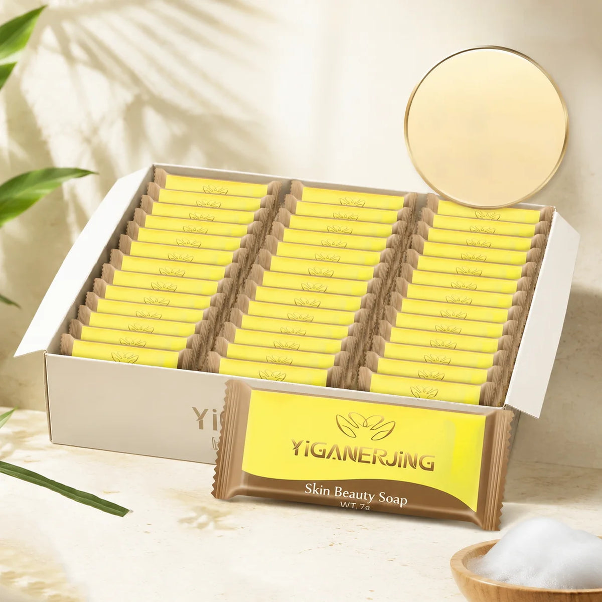 YIGANERJING Mini Cleansing Soap 20/30 Pack – Gentle Daily Care Cleansing Bar Soap SWANS 30pcs United States