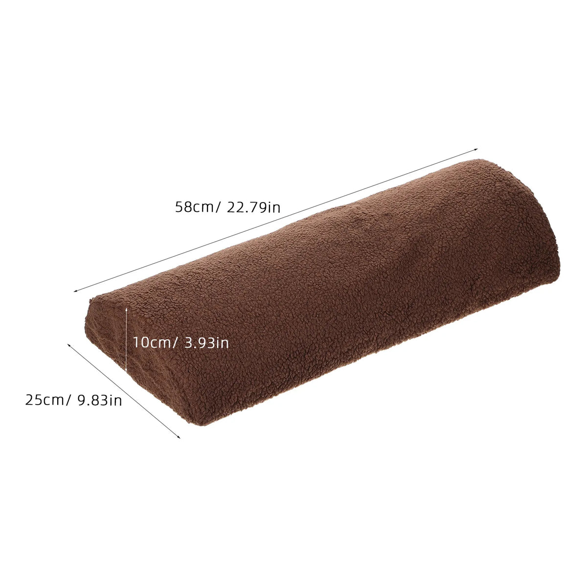 Semi-Circular Memory Foam Recliner Footrest Cushion | Leg Support Recliner Footrest Cushion SWANS