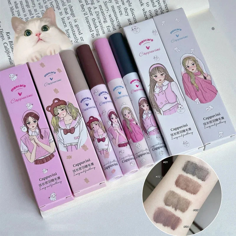 Colored Mascara – Curling, Lengthening & Volumizing Lash Wand Colored Mascara SWANS