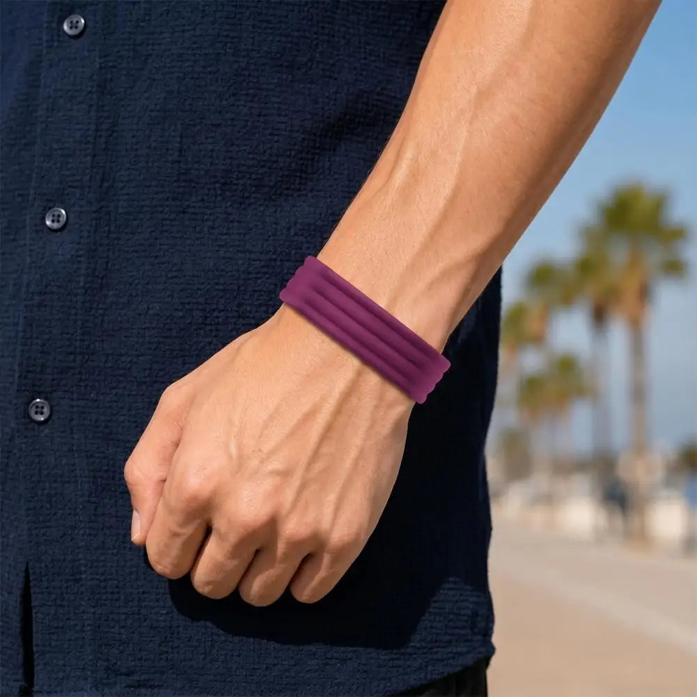 Silicone Watch Band for Google Fitbit Air – Butterfly Buckle Smartwatch Band SWANS