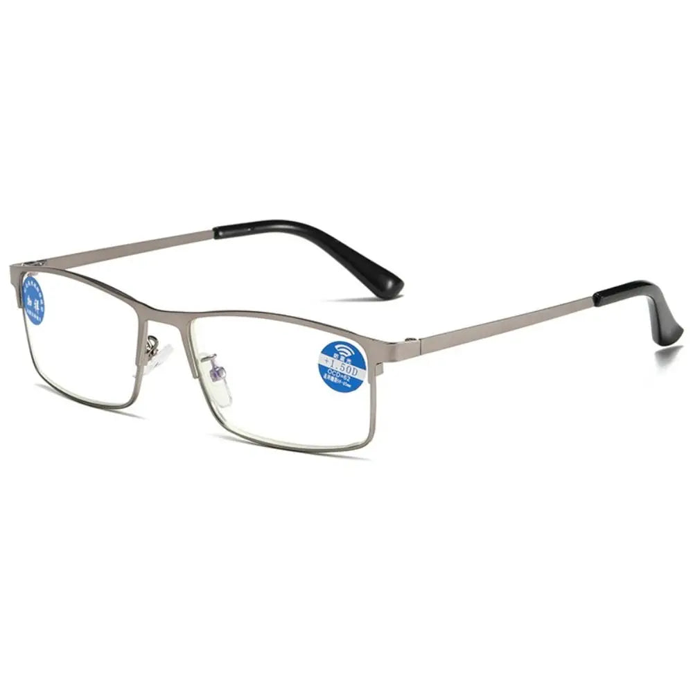 SWANS Rectangle Reading Glasses – Unisex Metal Frame Readers Reading Glasses SWANS 300