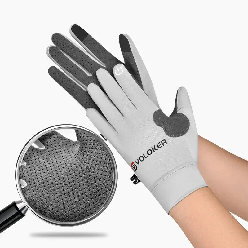 SWANS Ice Silk Cycling Gloves – Touch Screen Sport Gloves Cycling Sport Gloves SWANS