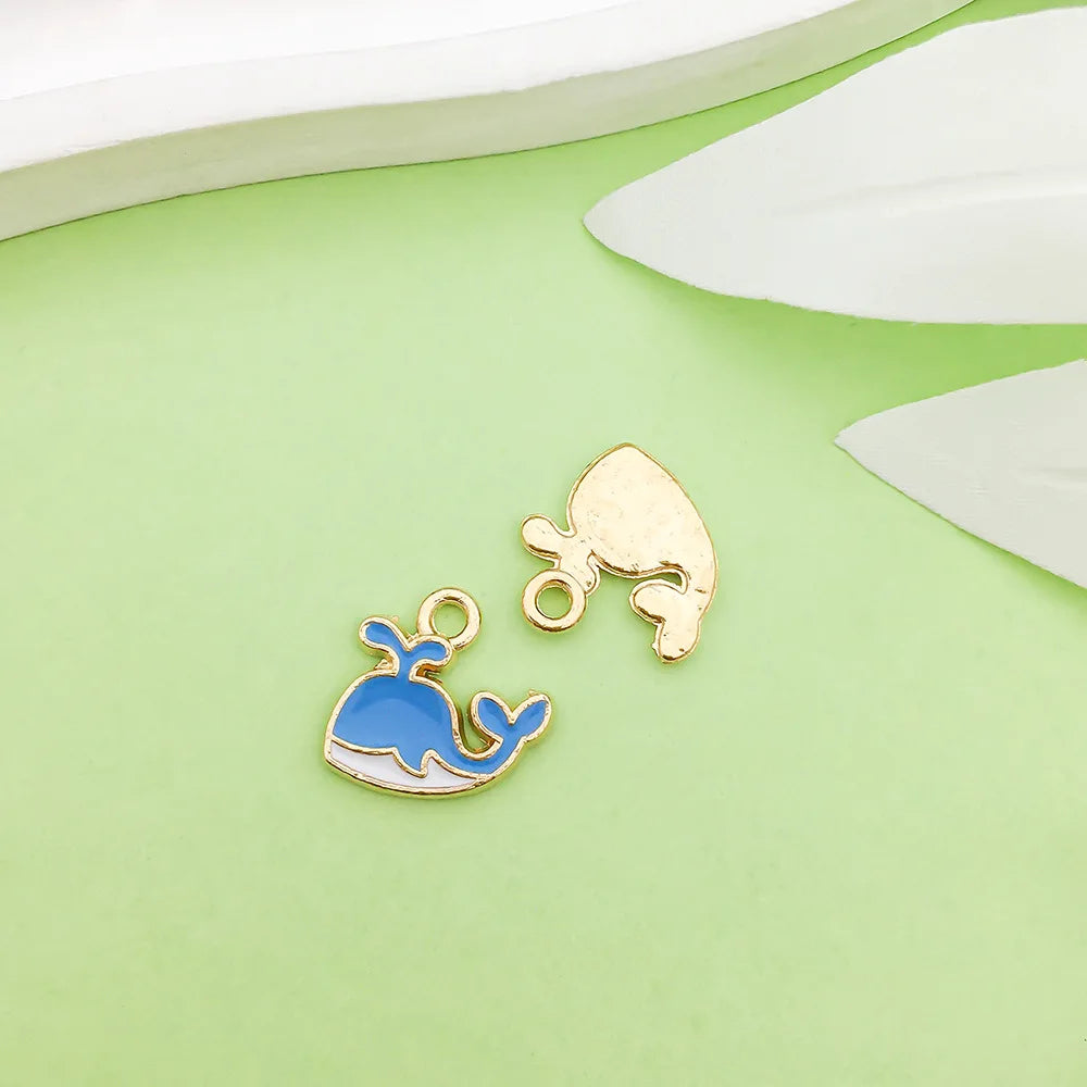 Cherry Blossom Alloy Charm Pendant for DIY Jewelry Making Jewelry Charm Pendant SWANS L
