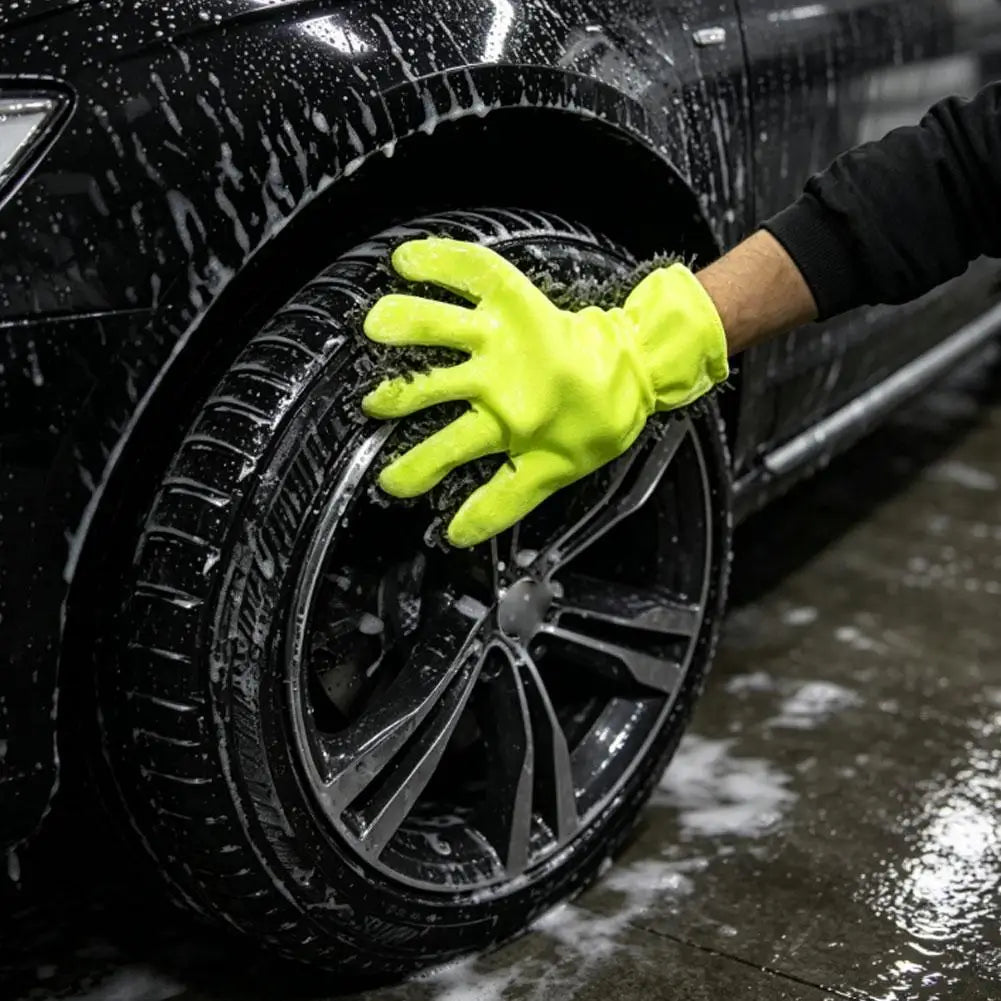 SWANS Microfiber Car Wash Gloves – Scratch-Free Detailing Car Wash Gloves SWANS
