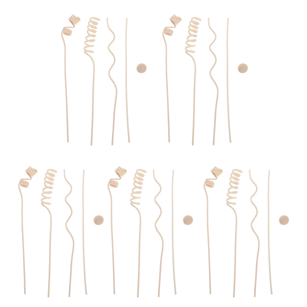 25-Pack Rattan Reed Diffuser Sticks – Aromatherapy Replacement Reed Diffuser Sticks SWANS