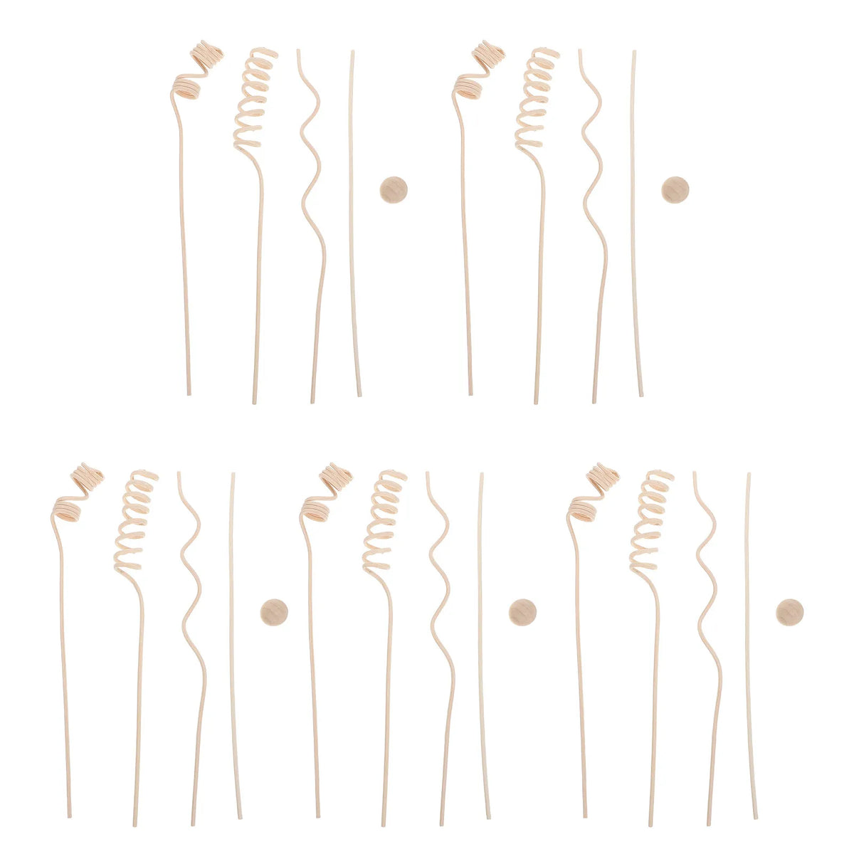 25-Pack Rattan Reed Diffuser Sticks – Aromatherapy Replacement Reed Diffuser Sticks SWANS