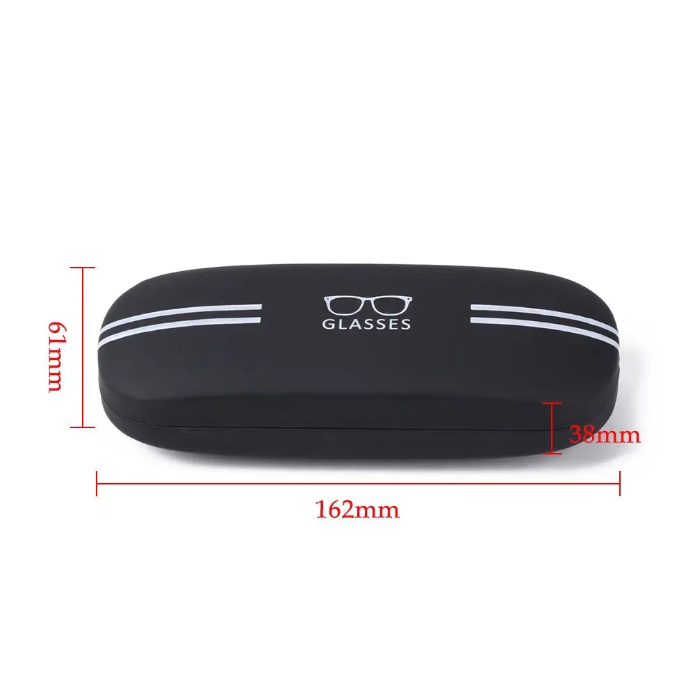 Waterproof Hard Leather Glasses Case – Sunglasses & Spectacle Box Eyewear Case SWANS