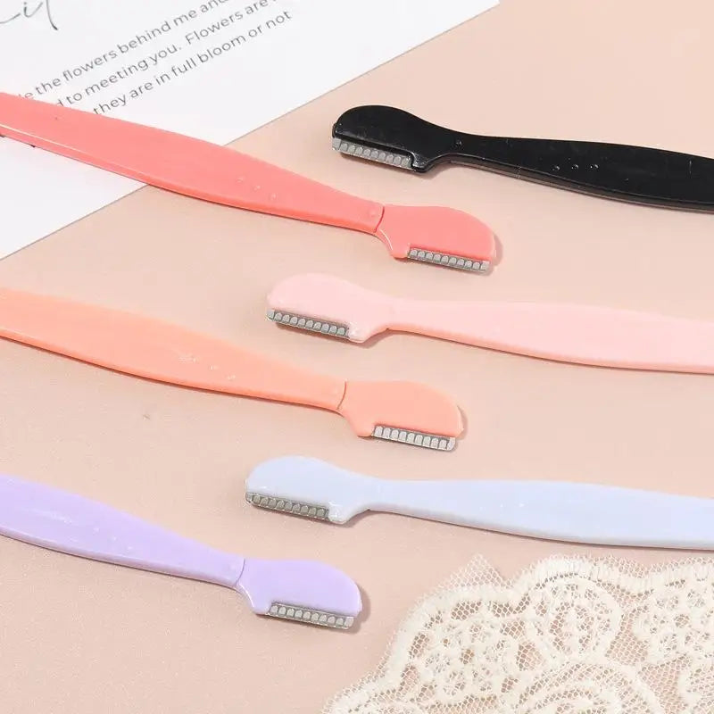 Stainless Steel Eyebrow Trimmer Set – Round Head 2/3/5 Pcs Eyebrow Trimmer Set SWANS
