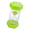 Light Green Hexagon Sand Timer – 2 Minute Visual Hourglass Sand Timer Hourglass SWANS Default Title
