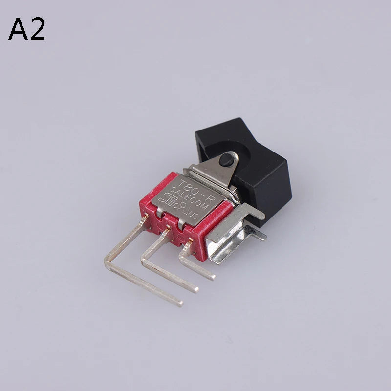 RLS-202-A4 Ship Type Rocker Arm Side Switch – Metal Button Rocker Arm Switch SWANS A2