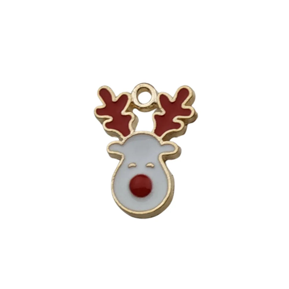 Christmas DIY Jewelry Charms – Santa, Tree & Snowflake Pendants DIY Jewelry Charms SWANS P-13x17mm