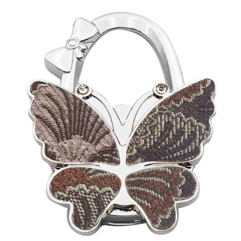 SWANS Butterfly Desk Hook – Foldable Aluminum Purse Hanger Desk Purse Hook SWANS 6