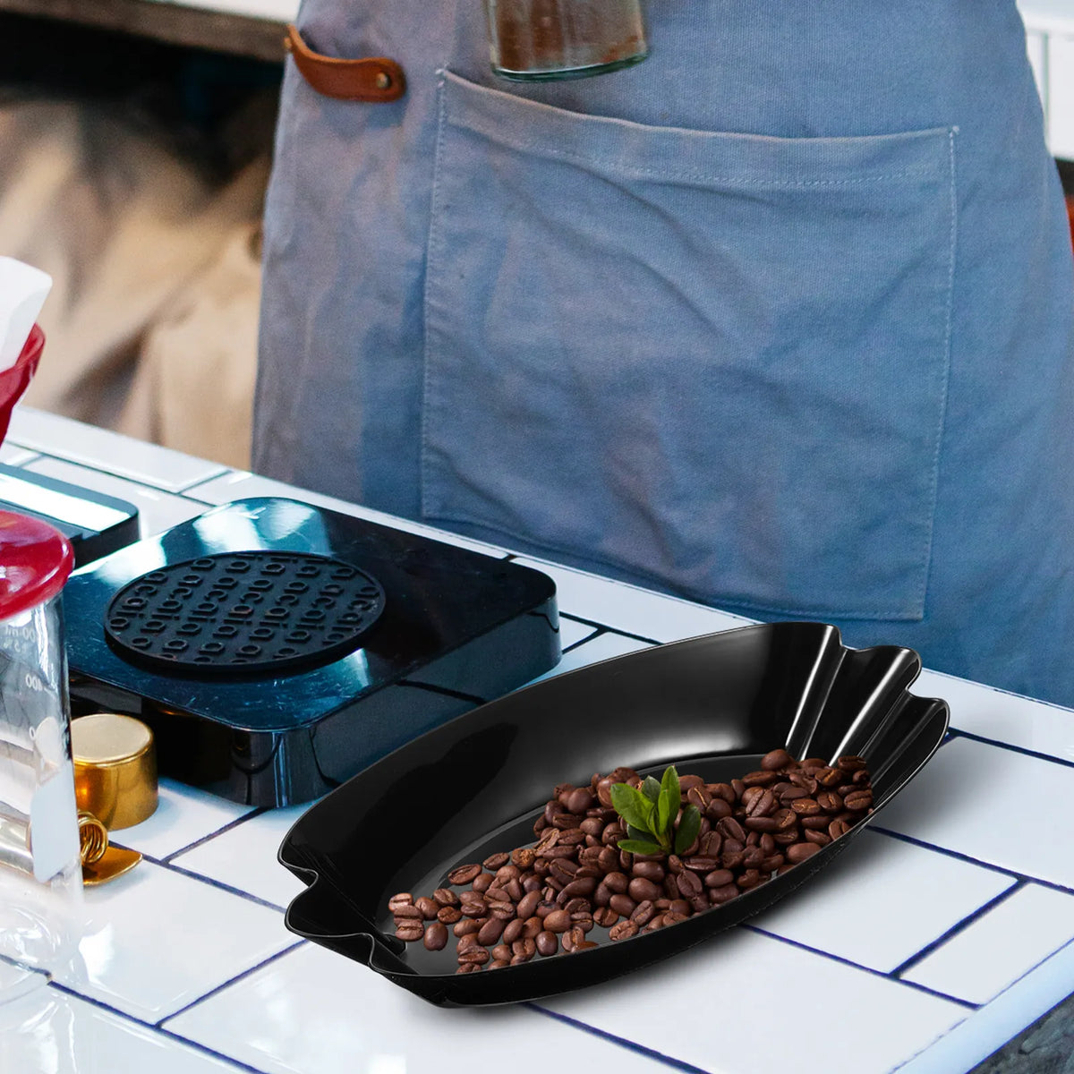 Coffee Bean Cupping Sample & Display Tray – 500g Capacity Coffee Cupping Tray SWANS