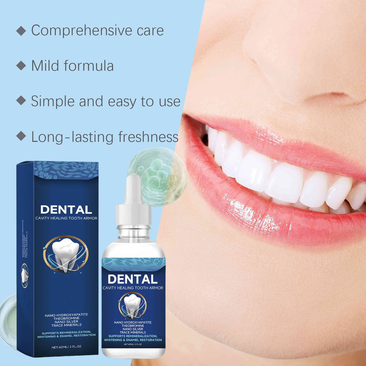 SWANS Tooth Whitening Serum – Gum Care & Dental Hygiene Teeth Whitening Serum SWANS