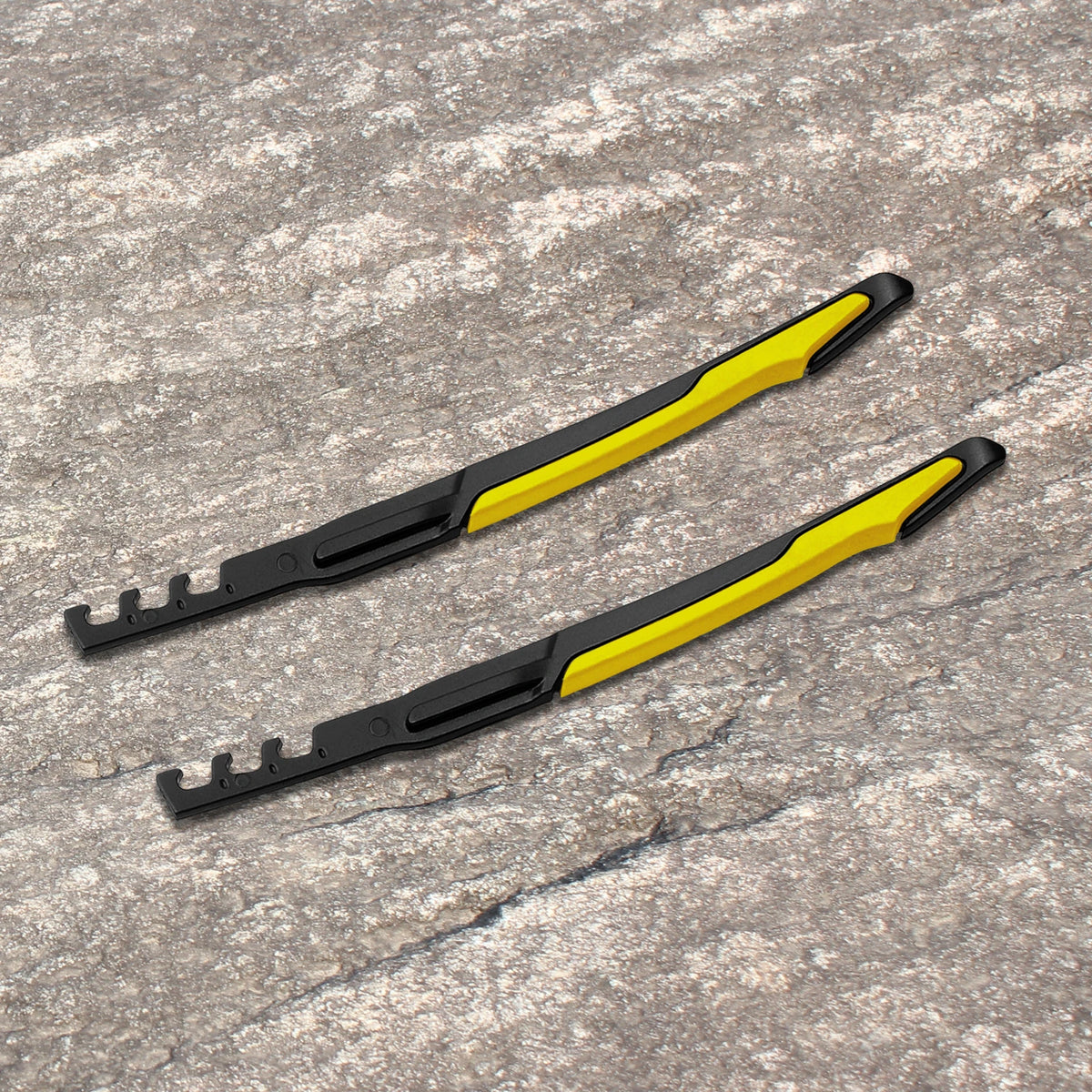Silicone Temple Sliders for Oakley Jawbreaker OO9290 OO9270 Eyewear Accessories SWANS Black Yellow