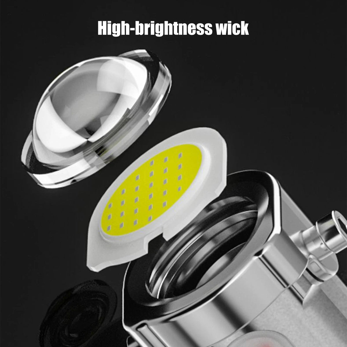 Rechargeable Mini LED Keychain Flashlight – 200LM, 7 Modes Keychain Flashlight SWANS