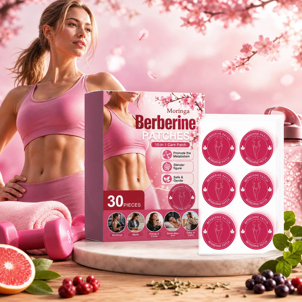 Berberine Wellness Patches – Energy & Metabolism Support 30/150pc Wellness Patch SWANS