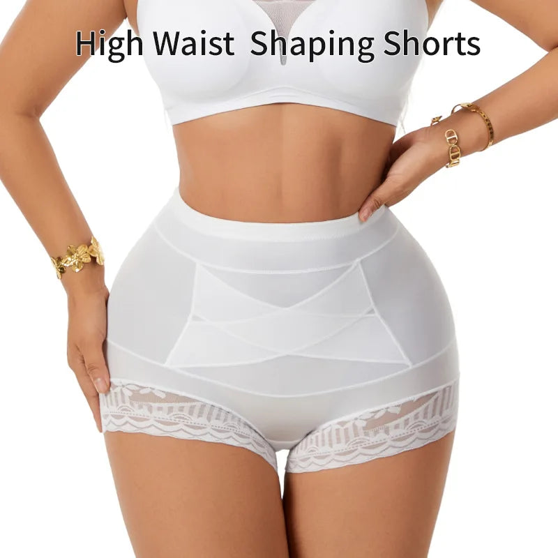 Women High Waist Shapewear Shorts – Tummy Control Butt Lifter Shapewear Shorts SWANS