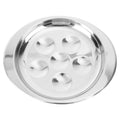 Stainless Steel Escargot Dish – 6-Cavity Stackable Server Escargot Serving Dish SWANS Default Title
