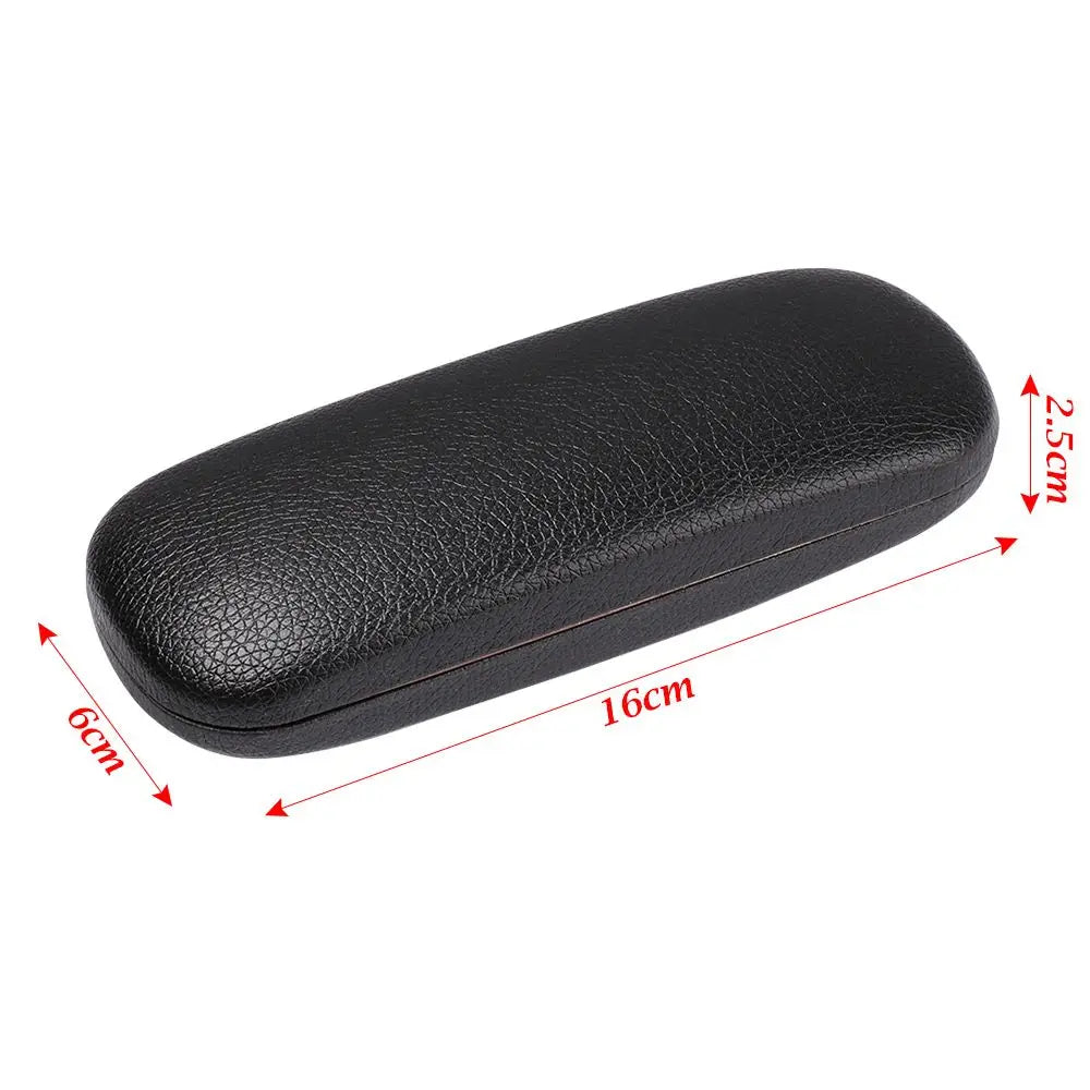 PU Leather Hard Eyeglass Case – Waterproof Glasses Box Eyeglass Case SWANS