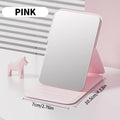 SWANS Double-Sided Foldable Mini Compact Makeup Mirror Compact Makeup Mirror SWANS PINK