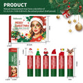 Lakerain Christmas Face Paint Stick Set – 6pc Waterproof Pigmented Face Paint Set SWANS Face Paint Stick Set