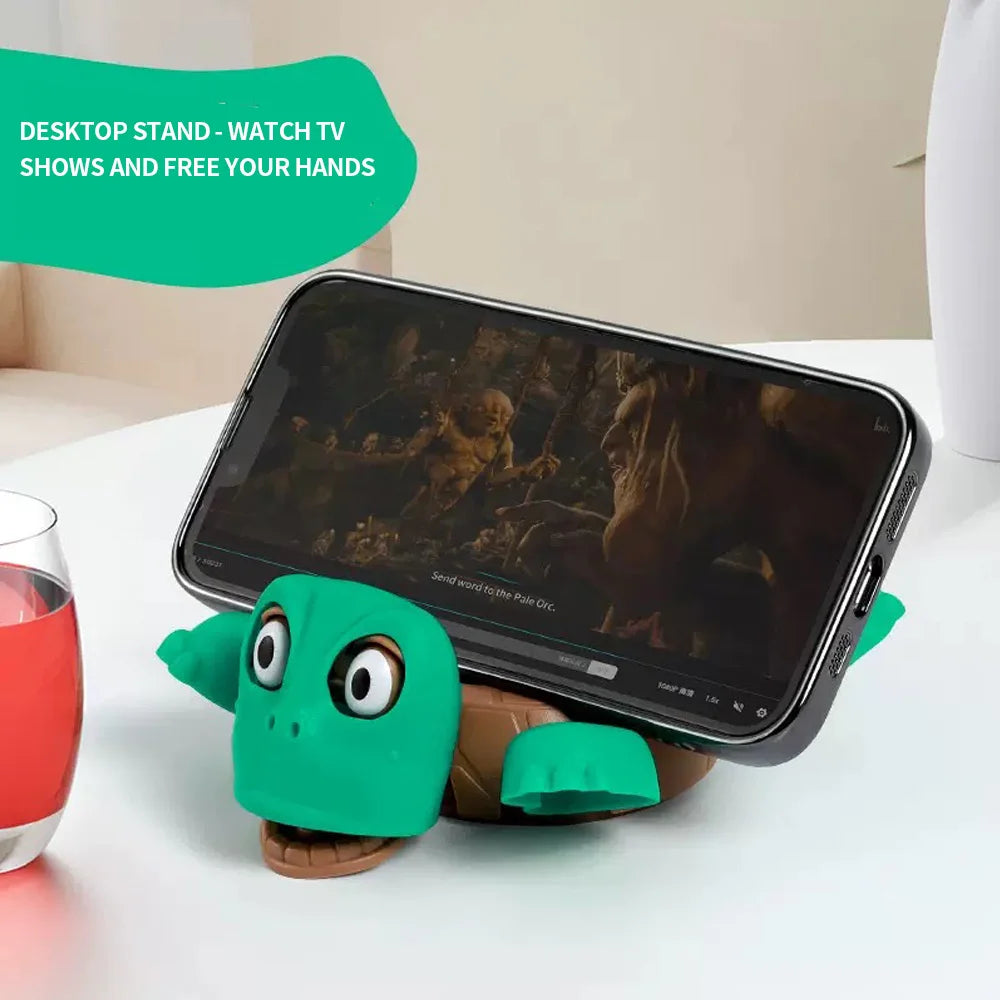 Turtle Phone Holder Desktop Coaster & Desk Ornament Desk Phone Holder SWANS